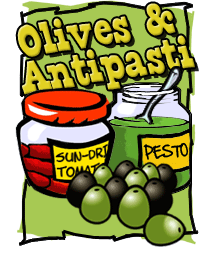 Olives and Antipasti